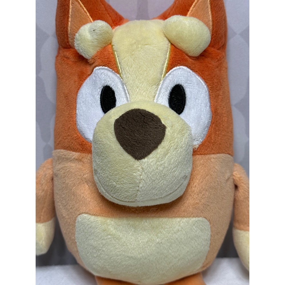 Bluey Banditโ Heeler Plush Stuffed Animal Toy Orange Blue Dog NWT